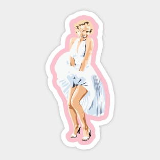 Marilyn Sticker